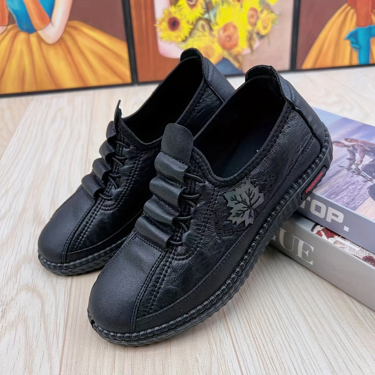 🔥Last Day Promotion 50% OFF - Women's Comfortable Soft-Soled Handcrafted Leather Orthopaedic Shoes
